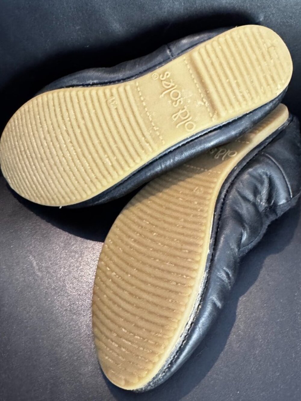 Old Soles Girls' Black Cruise Ballet Flats, Size: Girls US 13-13.5/EU 31 - Picture 4 of 5